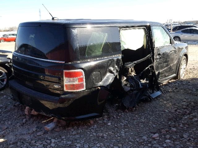 2FMHK6C84DBD19127 - 2013 FORD FLEX SEL BLACK photo 4