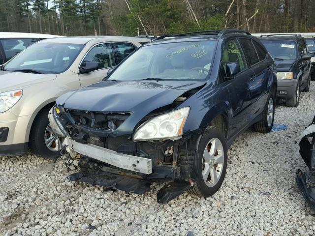 2T2HA31U84C032494 - 2004 LEXUS RX 330 BLUE photo 2