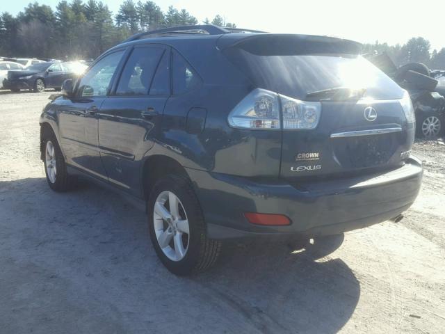 2T2HA31U84C032494 - 2004 LEXUS RX 330 BLUE photo 3