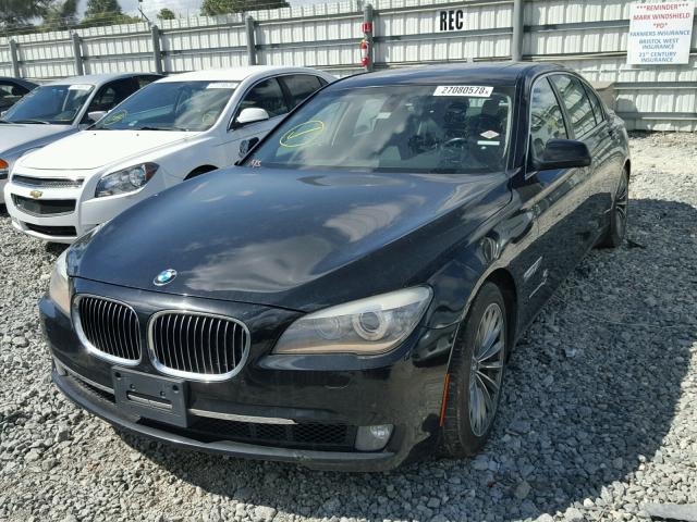 WBAKB4C53CC576568 - 2012 BMW 740 LI BLACK photo 2