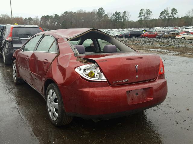1G2ZG57B794125109 - 2009 PONTIAC G6 MAROON photo 3