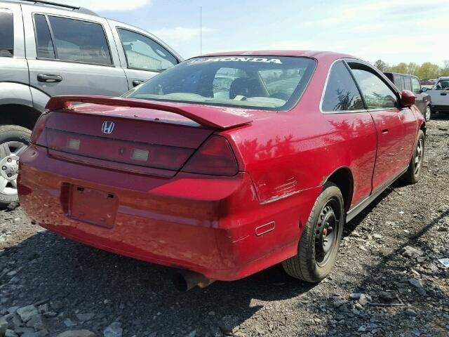 1HGCG32692A035355 - 2002 HONDA ACCORD LX RED photo 4