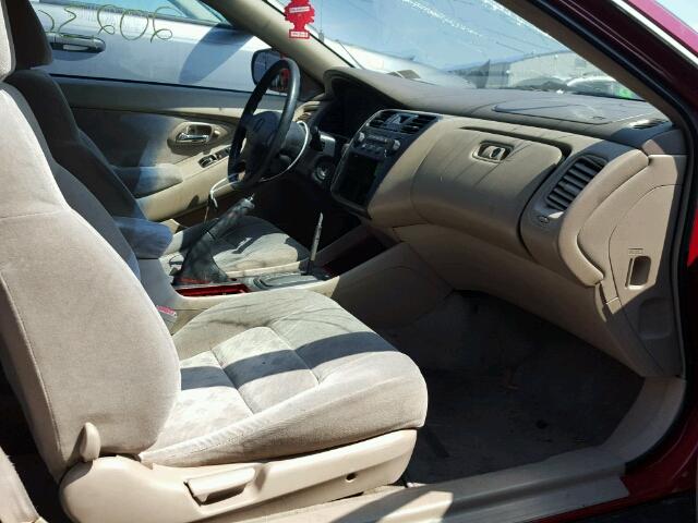 1HGCG32692A035355 - 2002 HONDA ACCORD LX RED photo 5