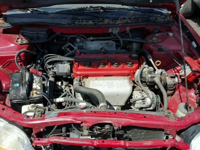 1HGCG32692A035355 - 2002 HONDA ACCORD LX RED photo 7