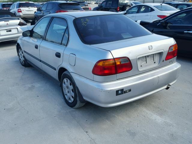 1HGEJ6675XL038800 - 1999 HONDA CIVIC LX SILVER photo 3