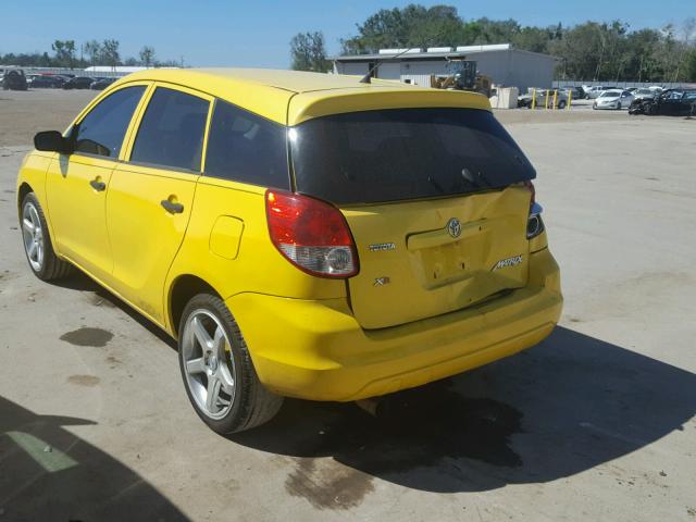 2T1KR32E54C275495 - 2004 TOYOTA MATRIX 黄色 照片 3