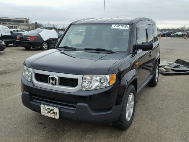 5J6YH2H73BL006251 - 2011 HONDA ELEMENT EX BLACK photo 2