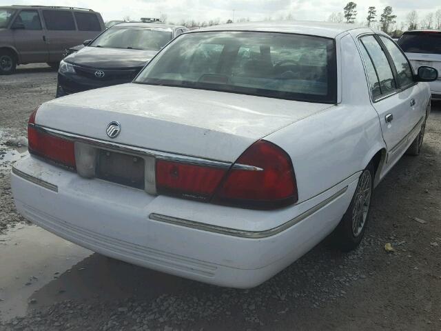 2MEFM74W3XX665135 - 1999 MERCURY GRAND MARQ WHITE photo 4