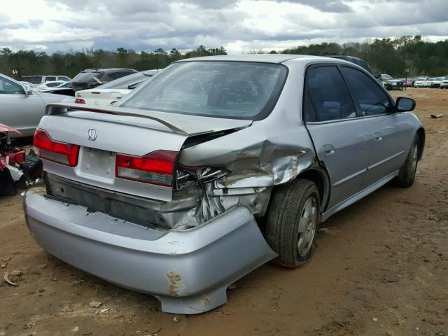 1HGCG16581A005400 - 2001 HONDA ACCORD EX SILVER photo 4