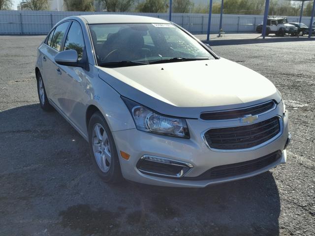 1G1PC5SB1F7226350 - 2015 CHEVROLET CRUZE LT SILVER photo 1