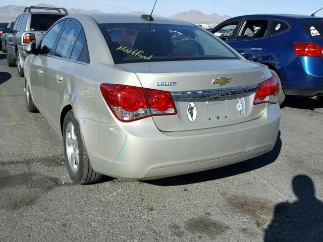 1G1PC5SB1F7226350 - 2015 CHEVROLET CRUZE LT SILVER photo 3