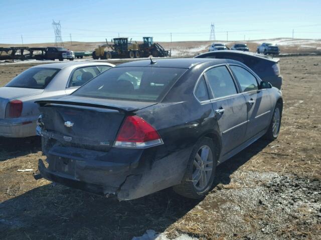 2G1WC5E37C1176062 - 2012 CHEVROLET IMPALA LTZ BLACK photo 4