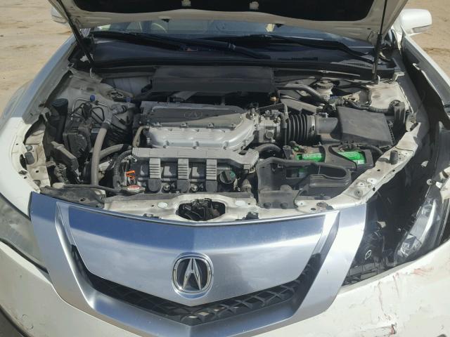 19UUA86559A004148 - 2009 ACURA TL WHITE photo 7