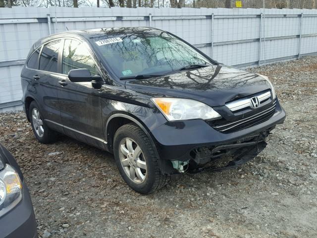 JHLRE48508C055691 - 2008 HONDA CR-V EX BLACK photo 1