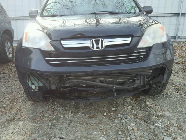 JHLRE48508C055691 - 2008 HONDA CR-V EX BLACK photo 9