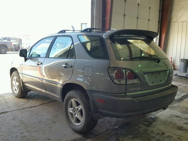 JTJHF10U920245647 - 2002 LEXUS RX 300 GRAY photo 3