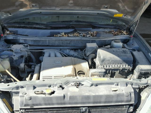 JTJHF10U920245647 - 2002 LEXUS RX 300 GRAY photo 9