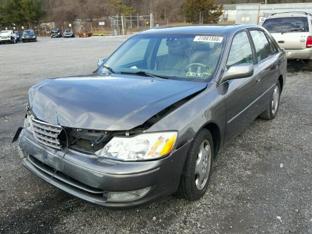 4T1BF28B13U337908 - 2003 TOYOTA AVALON XL SILVER photo 2