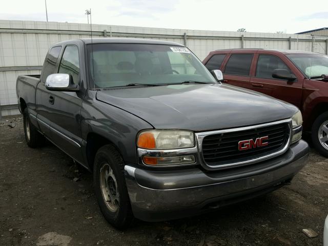 2GTEC19V621276319 - 2002 GMC NEW SIERRA GRAY photo 1