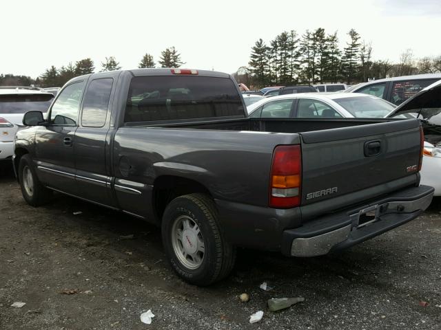 2GTEC19V621276319 - 2002 GMC NEW SIERRA GRAY photo 3