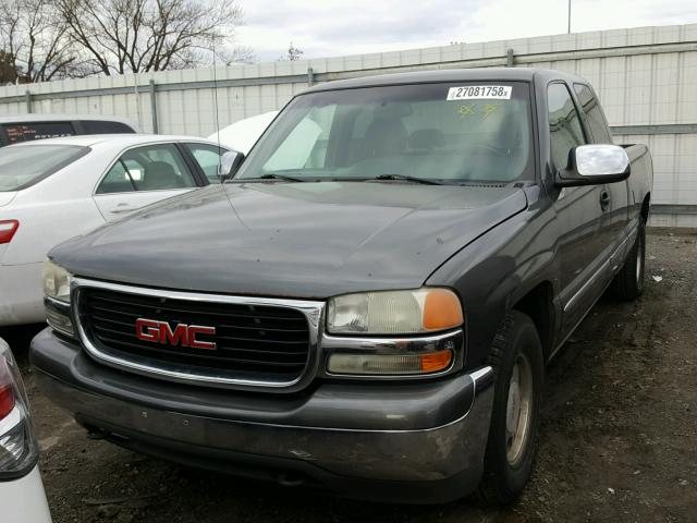 2GTEC19V621276319 - 2002 GMC NEW SIERRA GRAY photo 9