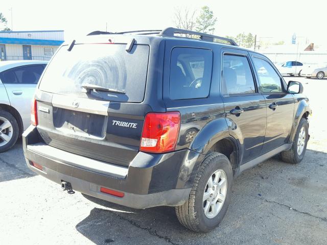 4F2CZ06158KM25703 - 2008 MAZDA TRIBUTE S BLACK photo 4