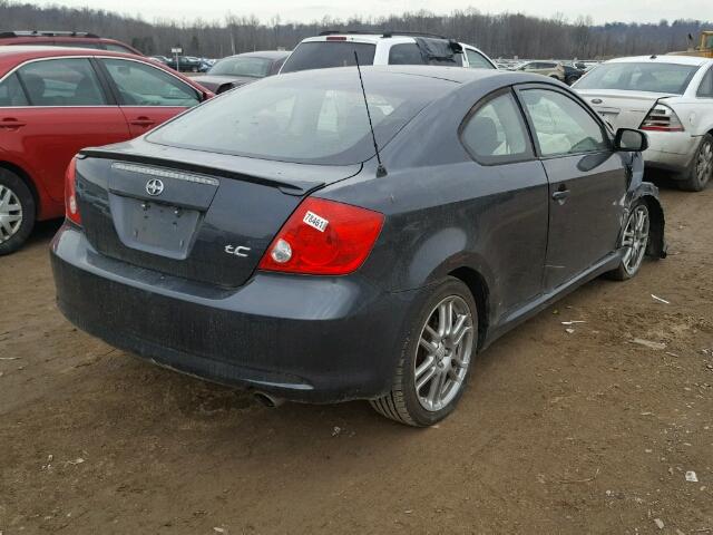 JTKDE177750012769 - 2005 TOYOTA SCION TC 蓝色 照片 4