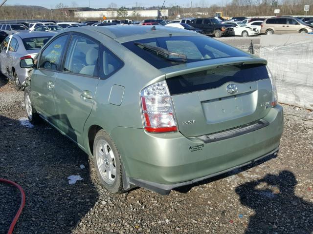 JTDKB20U577578372 - 2007 TOYOTA PRIUS GREEN photo 3