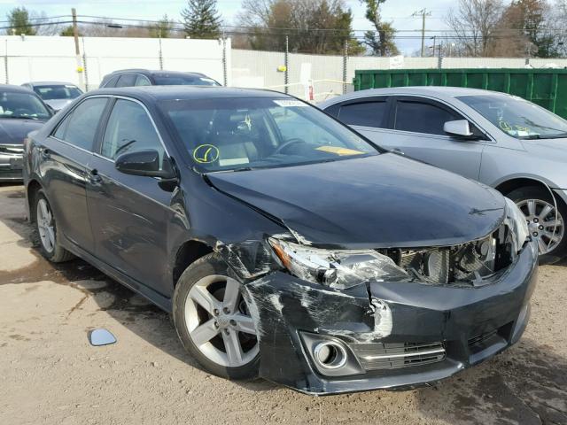 4T1BF1FK9EU742222 - 2014 TOYOTA CAMRY L BLACK photo 1