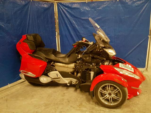 2BXJBHC14BV000052 - 2011 CAN-AM SPYDER ROA RED photo 9