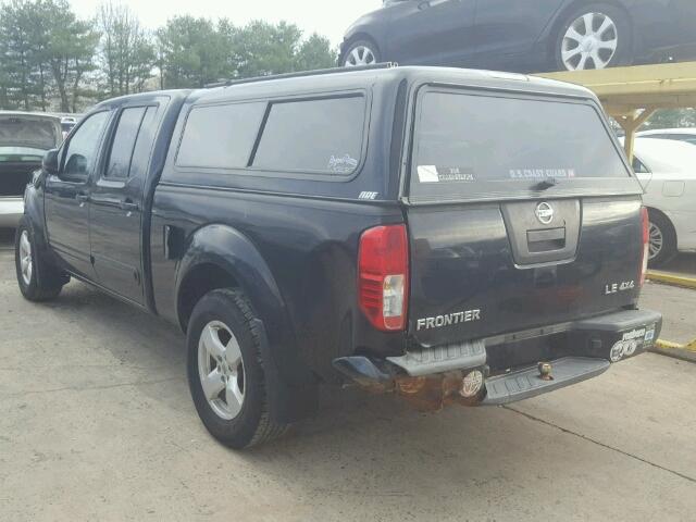 1N6AD09W88C427532 - 2008 NISSAN FRONTIER C BLACK photo 3