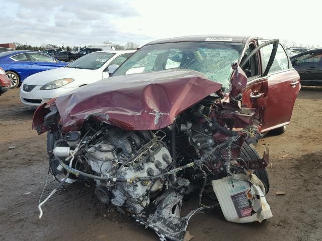 1MEHM42W18G626528 - 2008 MERCURY SABLE PREM MAROON photo 2