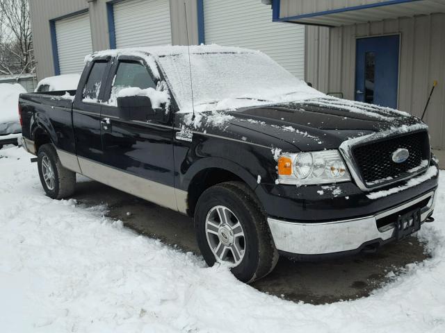 1FTPX145X7NA62136 - 2007 FORD F150 BLACK photo 1