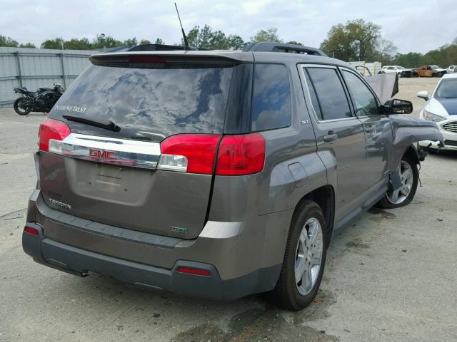 2GKALUEK5C6169833 - 2012 GMC TERRAIN SL GRAY photo 4