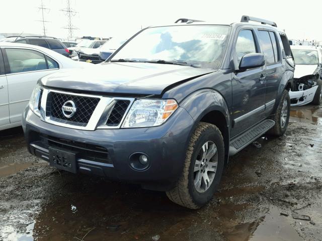 5N1AR1NB0CC624034 - 2012 NISSAN PATHFINDER GRAY photo 2