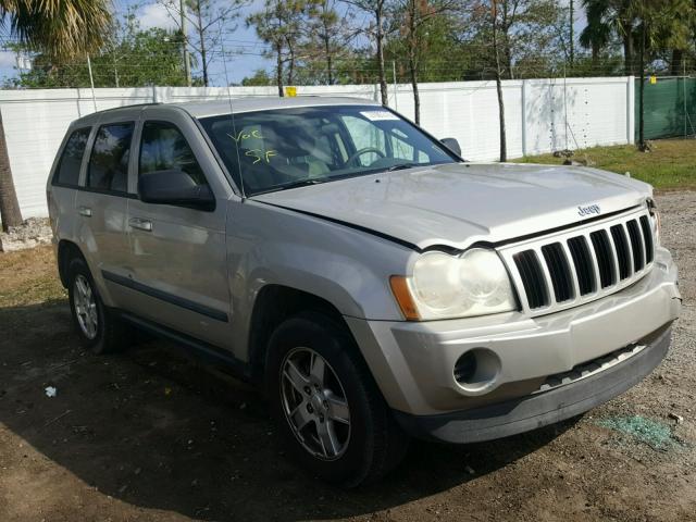 1J8GS48K07C641267 - 2007 JEEP GRAND CHER BEIGE photo 1