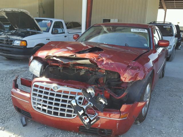 2C3LA53V19H512202 - 2009 CHRYSLER 300 TOURIN RED photo 2