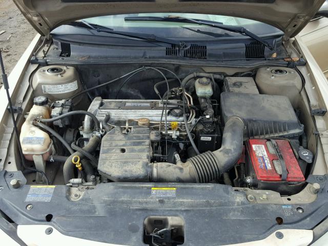 1G2NE52F14M506056 - 2004 PONTIAC GRAND AM S ოქროსფერი ფოტო 7