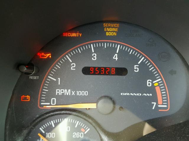 1G2NE52F14M506056 - 2004 PONTIAC GRAND AM S ოქროსფერი ფოტო 8