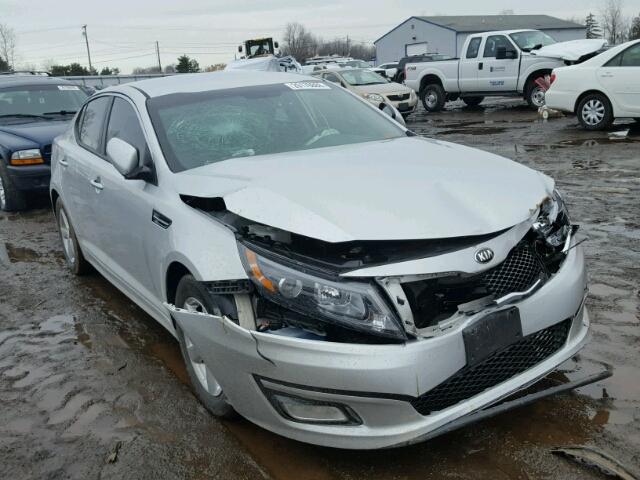 5XXGM4A75FG401105 - 2015 KIA OPTIMA LX SILVER photo 1