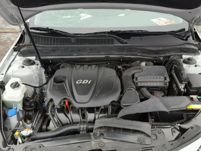 5XXGM4A75FG401105 - 2015 KIA OPTIMA LX SILVER photo 7