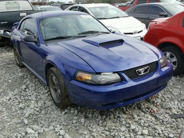 1FAFP42X93F333117 - 2003 FORD MUSTANG GT BLUE photo 1