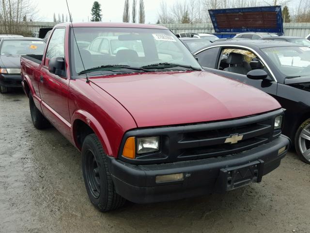 1GCCS1446R8240081 - 1994 CHEVROLET S TRUCK S1 RED photo 1