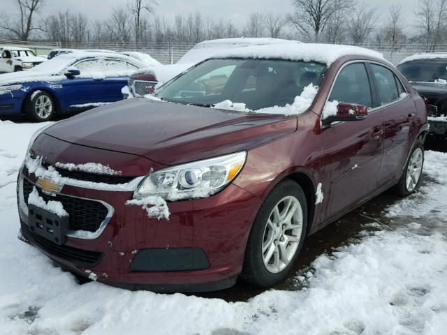 1G11C5SL7FF197022 - 2015 CHEVROLET MALIBU 1LT 红色 照片 2