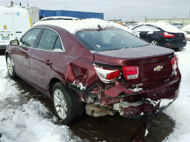 1G11C5SL7FF197022 - 2015 CHEVROLET MALIBU 1LT 红色 照片 3
