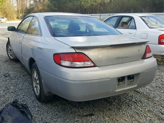 2T1CF28P81C457736 - 2001 TOYOTA CAMRY SOLA SILVER photo 3