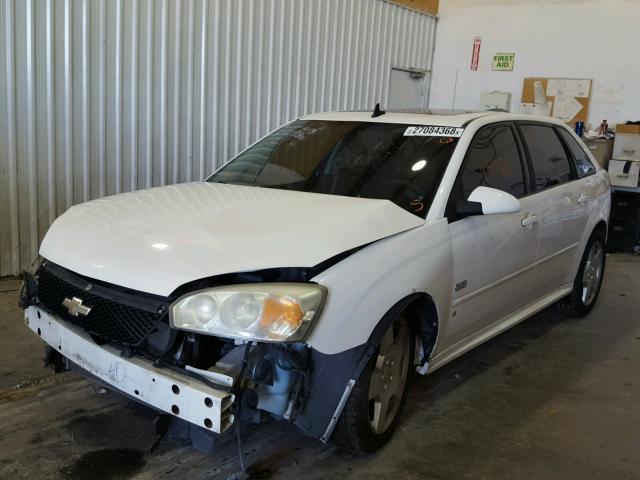 1G1ZW63176F302543 - 2006 CHEVROLET MALIBU MAX WHITE photo 2