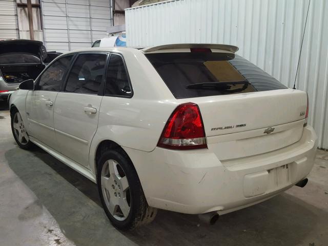 1G1ZW63176F302543 - 2006 CHEVROLET MALIBU MAX WHITE photo 3