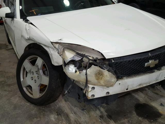 1G1ZW63176F302543 - 2006 CHEVROLET MALIBU MAX WHITE photo 9