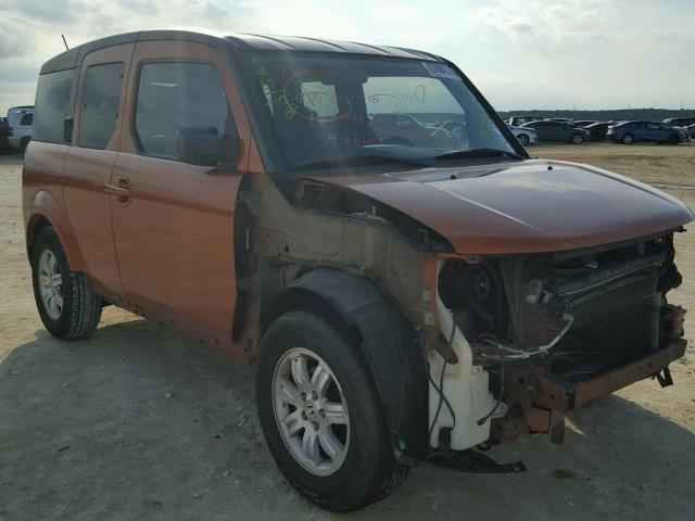 5J6YH28716L013818 - 2006 HONDA ELEMENT EX ORANGE photo 1